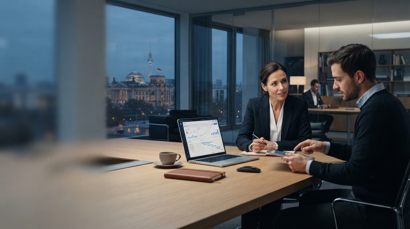 Xavira Nolu Dashboard mit Wachstumskurven und KI-Risikoanalyse für Depotstrategien